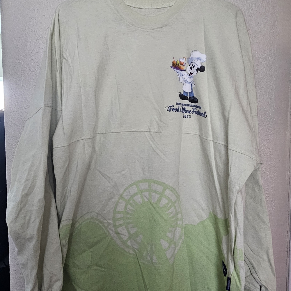 Disneyland Minnie Chef Food & Wine Festival 2023 Spirit Jersey - Light Green